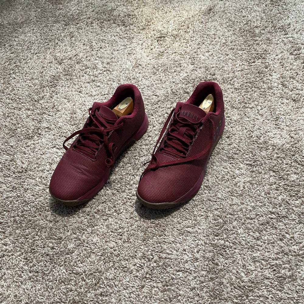 NoBull Trainer +/Impact, Size 12, Cabernet Gum